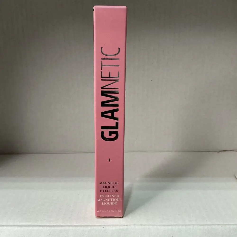 Magnetic Liquid Eyeliner By Glamnetic Black 4.3 mL / 0.15 fl oz New In Box